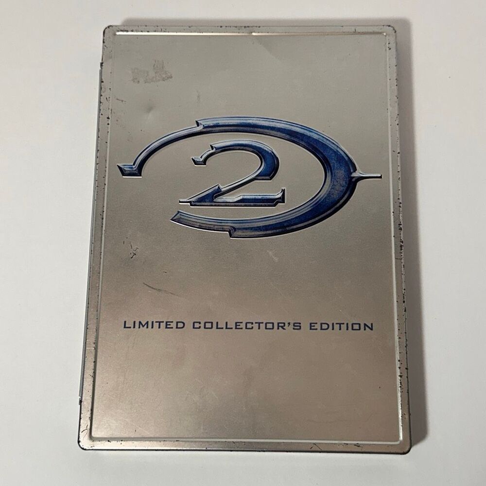 Halo 2 Limited Collectors Edition Disc only XBOX Metal Case Videogame